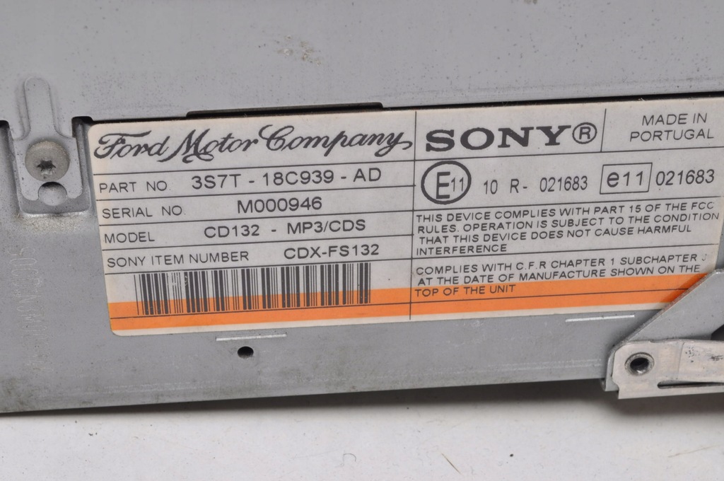 фото №11, Ford mondeo iii mk3 радіо 3s7t-18c939-ad
