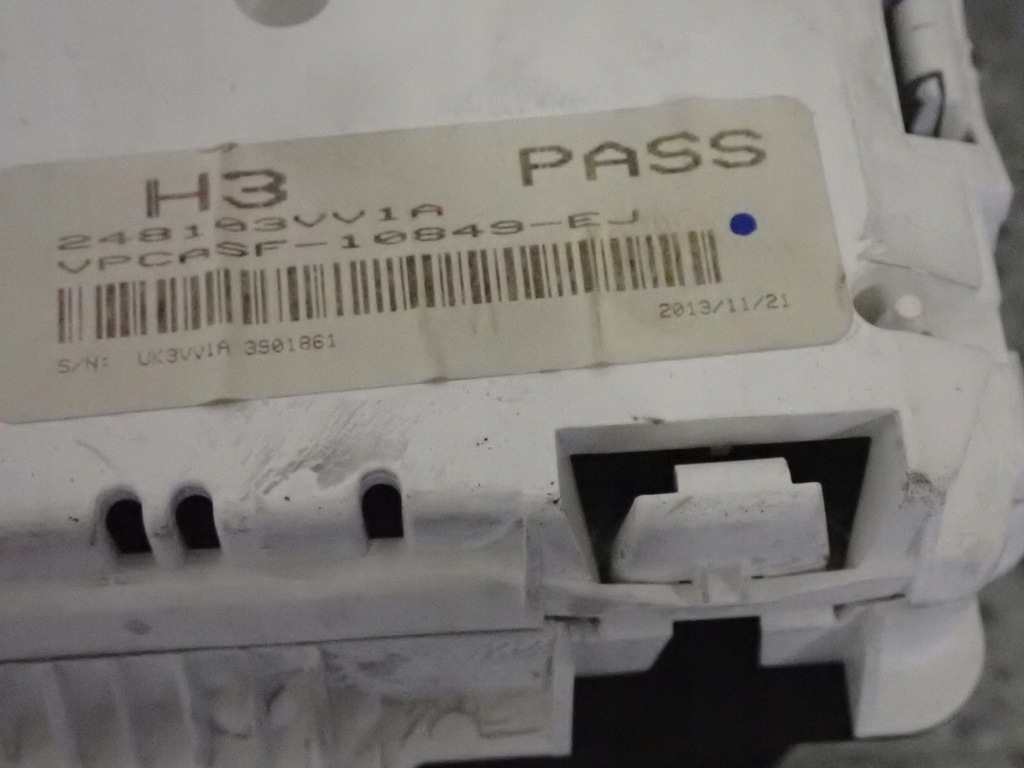 фото №7, Nissan note e12 12- приборы счетчик 1.5 dci 3vv1a