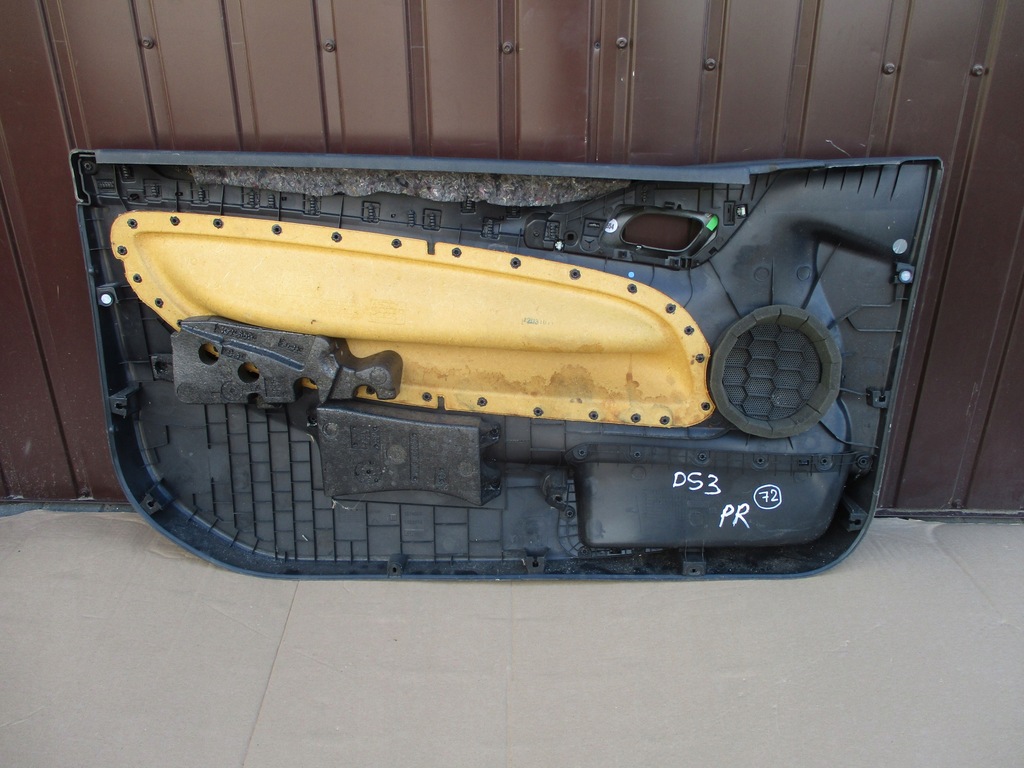 фото №6, Обшивка двері оббивка правий перед citroen ds3