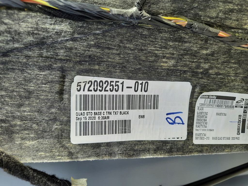 фото №8, Dodge ram 1500 19- потолок quad cab 1,5 usa