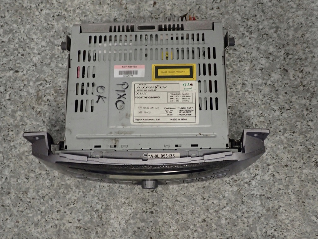 фото №3, Suzuki alto pixo 09- радио радиопроигрыватель cd