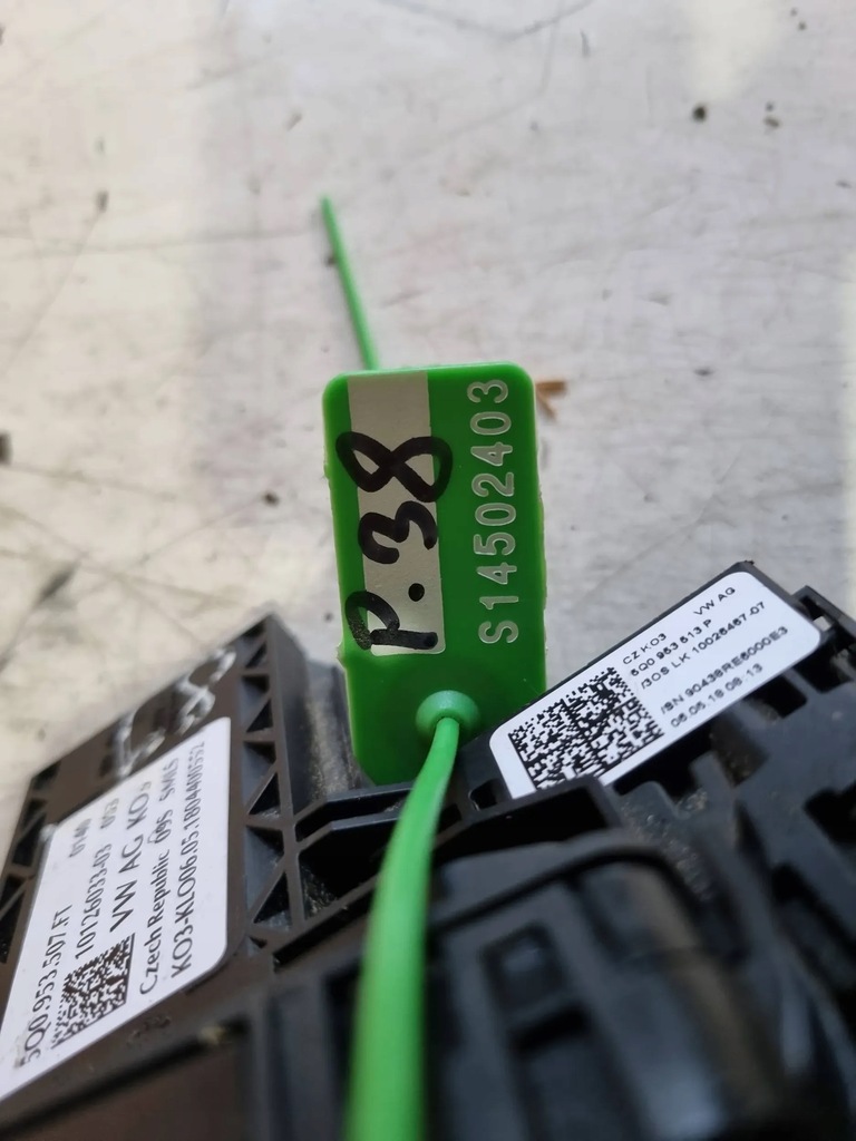 фото №8, Перемикач комбінований перемикачі стрічка 5q0953507ft vw golf vii leon iii