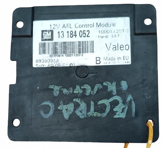 фото №1, Преобразователь модуль света поворота opel vectra c signum 13184052