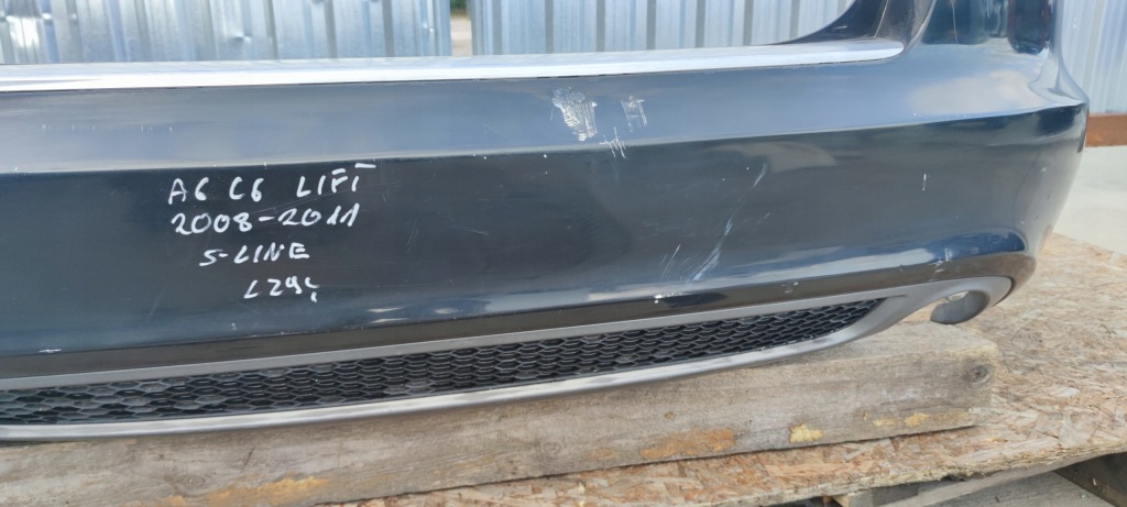 Бампер задняя audi a6 c6 lift lz9y s line sedan 2008-2012 Недорого