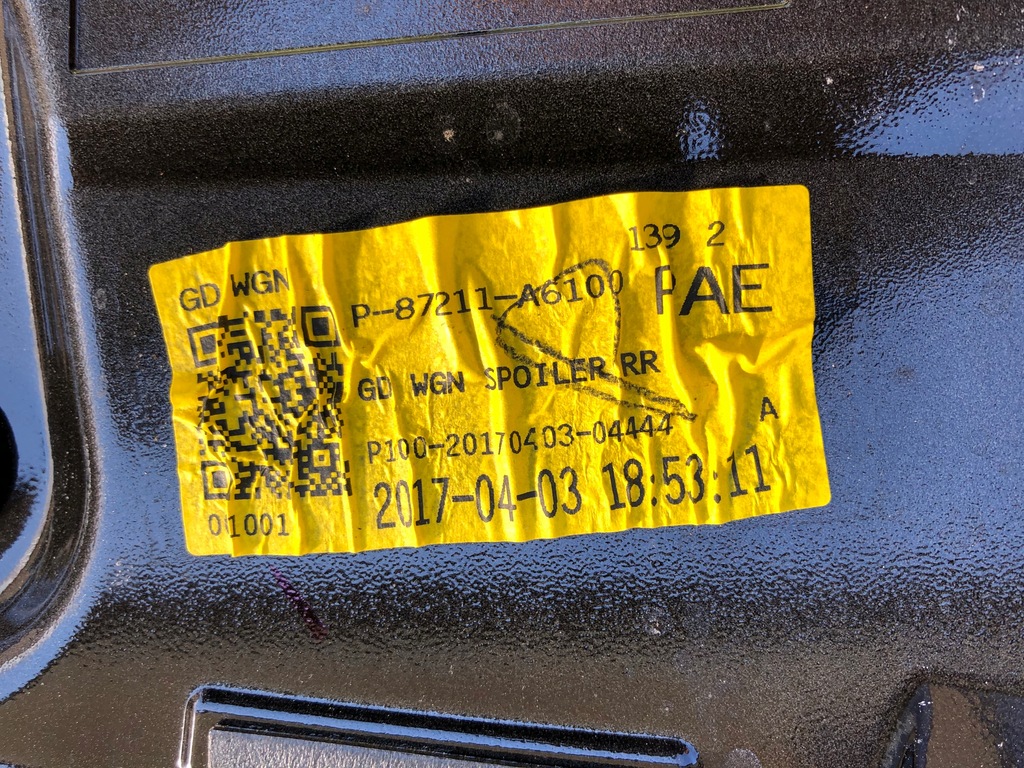 фото №7, I30 ii lift kombi козирок спойлер спойлер кришки pae