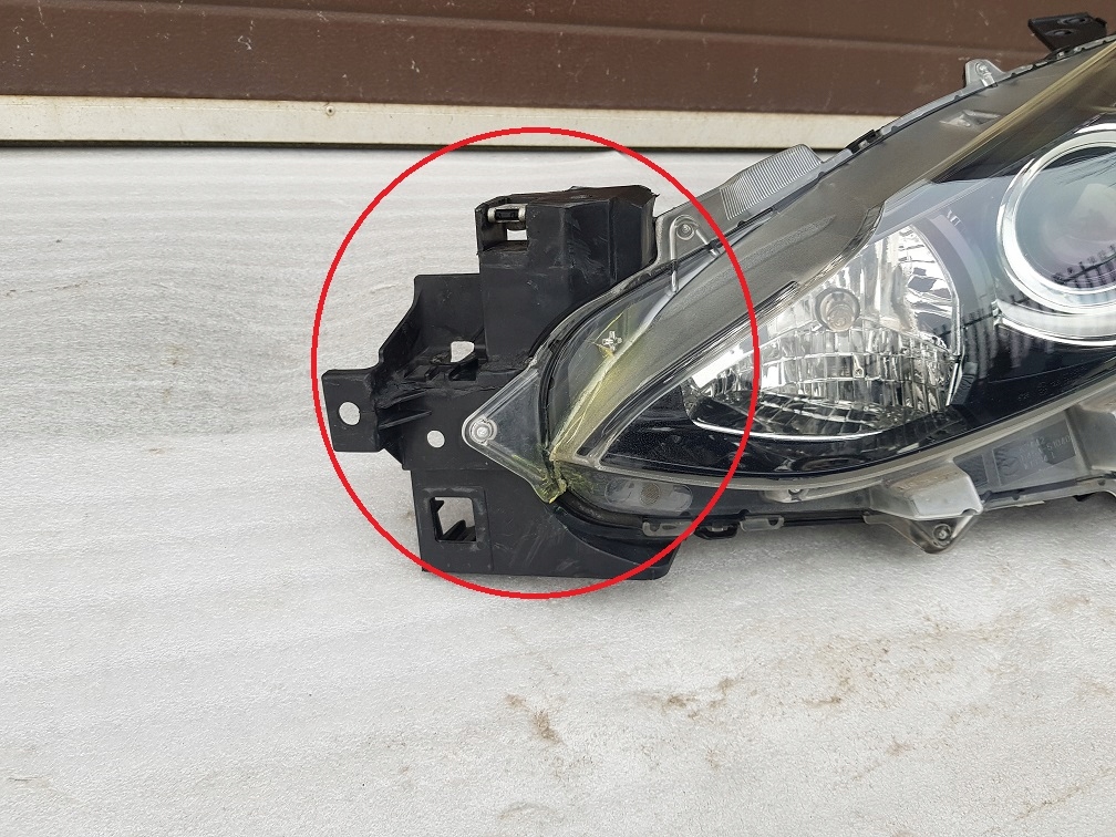 фото №5, Mazda 3 iii 13-17 rok левая лампа перед линза