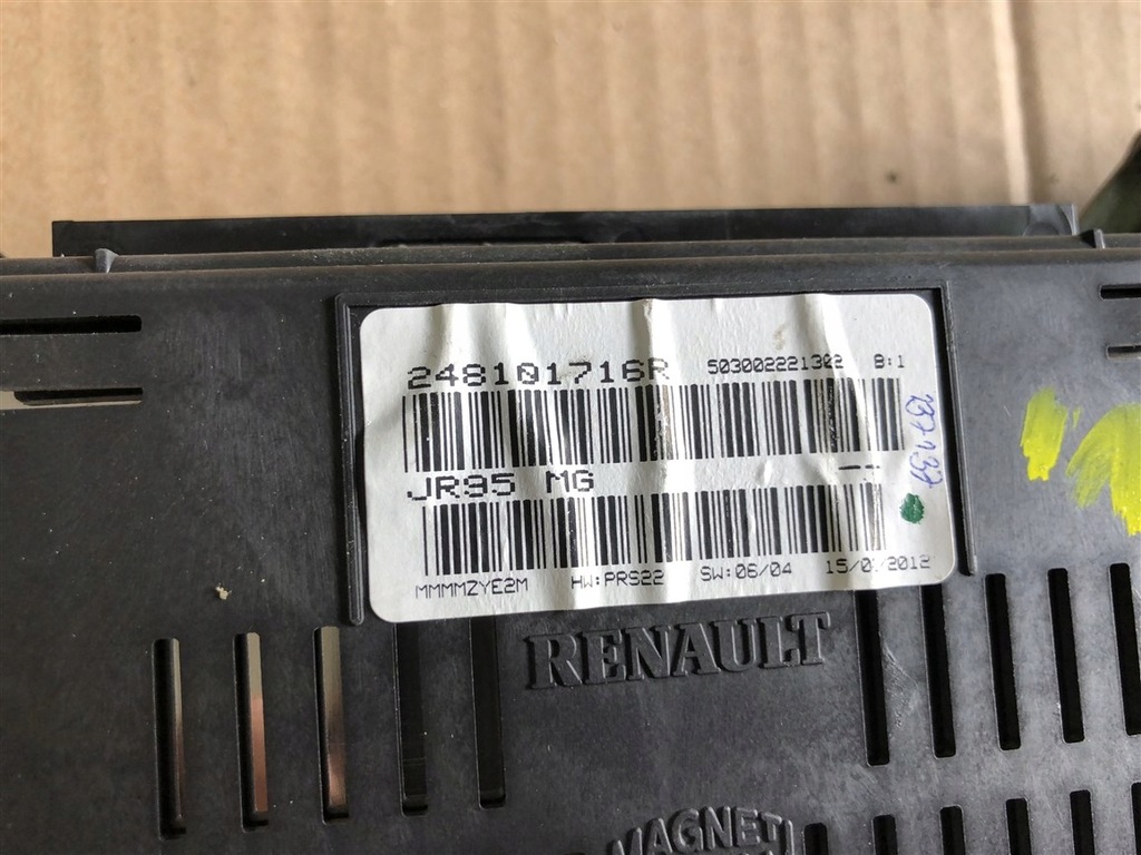 фото №5, Лічильник прилади дисплей renault scenic iii 11-