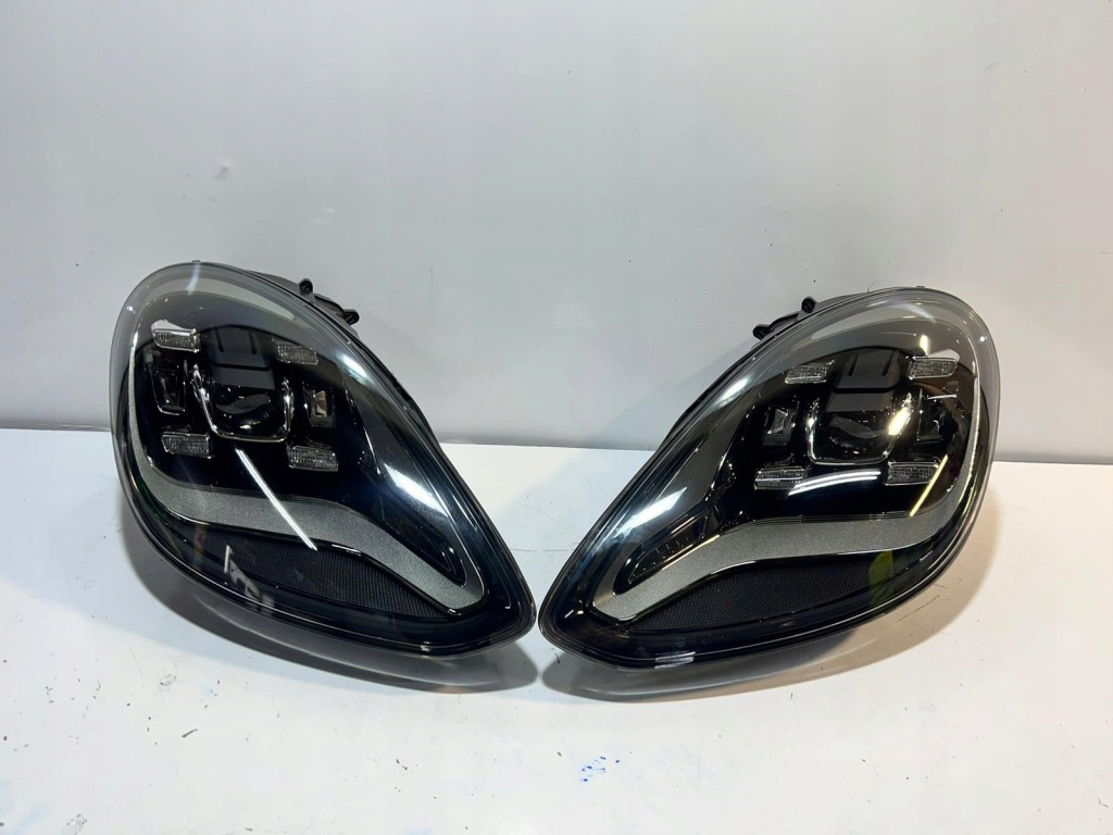 фото №7, Porsche panamera 971 full led сріблястий лампа ліва права