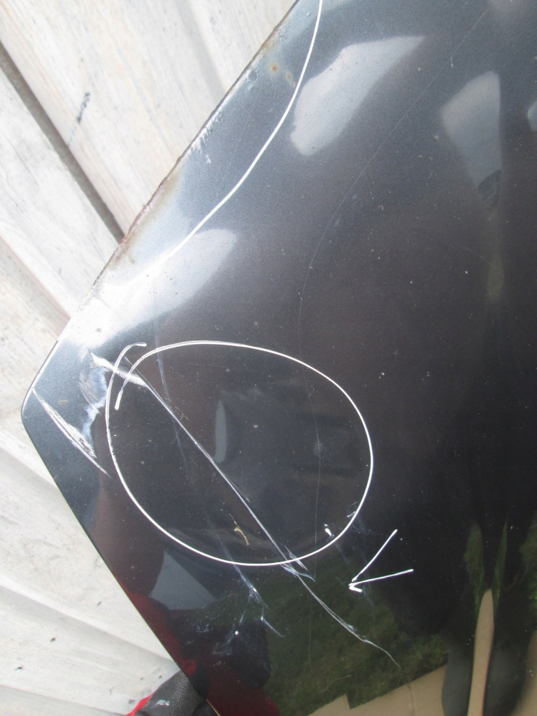 Капот крышка двигателя honda accord vii рестайлинг  2006-08 b92p badz nh658p с Разборки