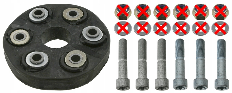 З'єднувач гнучкий вала mercedes 124 Ціна