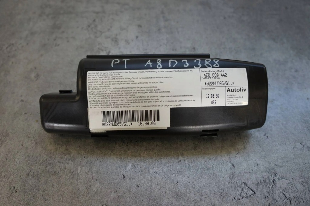 Купити Подушка сидіння audi оригінальний номер 4e0880442