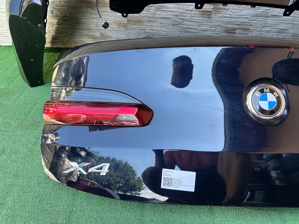 фото №6, Крышка багажника задняя лампы лампа бампер задняя задние bmw x4 g02 416 europa