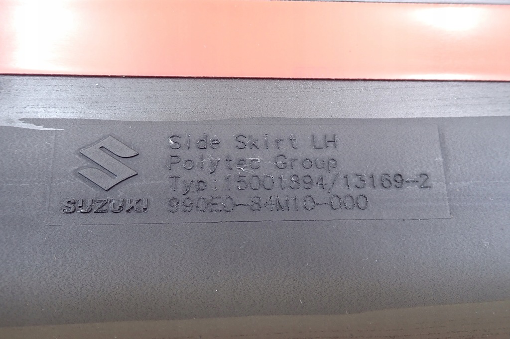 фото №7, Спойлер пороговый - celerio 990e0-84m10-bet 15001894/13169-2 левый