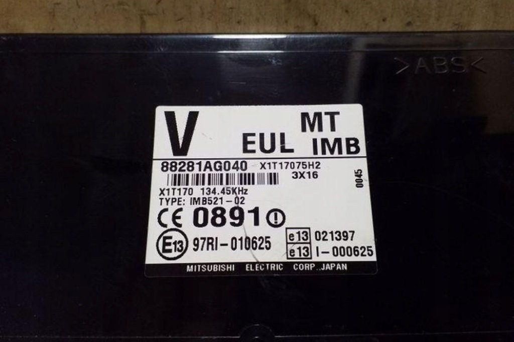 Інше модулі subaru outback br 88281ag040 2.5l бензиновий 123kw 2006 Ціна