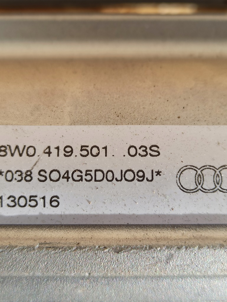 фото №6, Колонка кермова audi a4 b9 a5 s5 8w0419501 eu