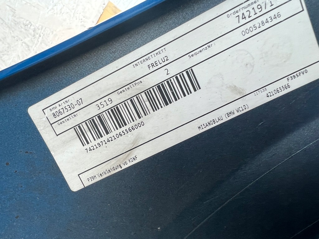 фото №9, Бампер перед передний bmw x2 f39 m-pakiet