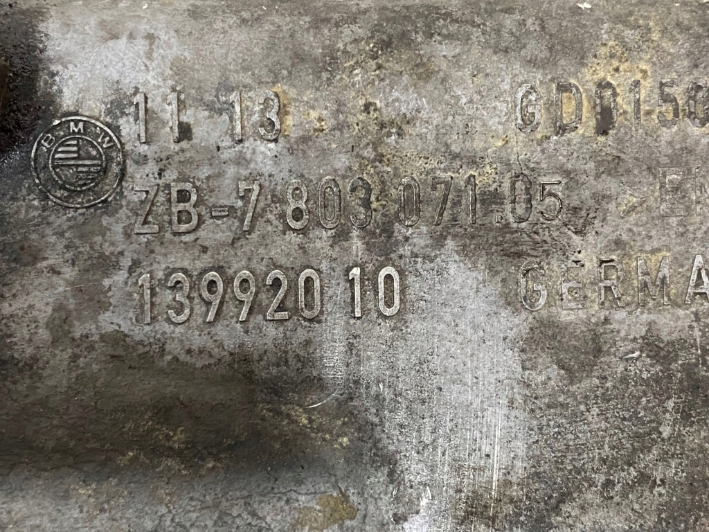 Bmw 5 e60 e61 2000cm3 2009 поддон масляная седан zb780307105 Оригинал