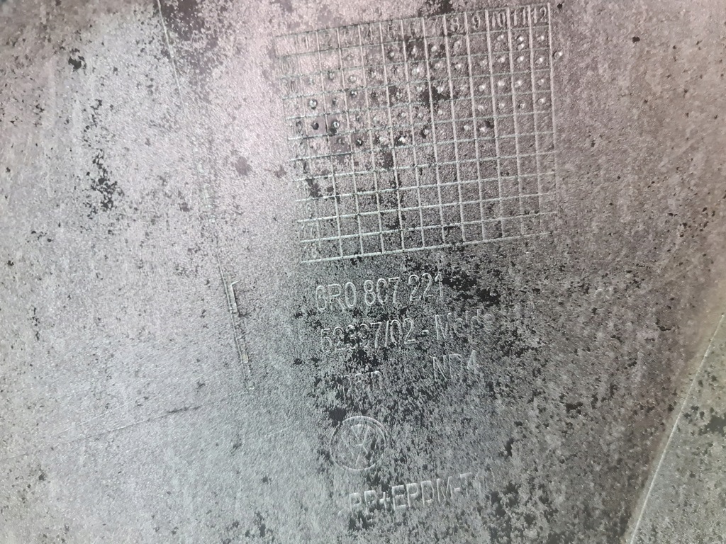 фото №14, Vw polo v 6r 09-14 бампер передній перед омивачі 6r0807221r