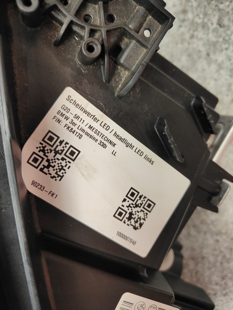 Bmw g20 g21 фари перед фара ліва права комплект full led 9481695 9481696 Недорого