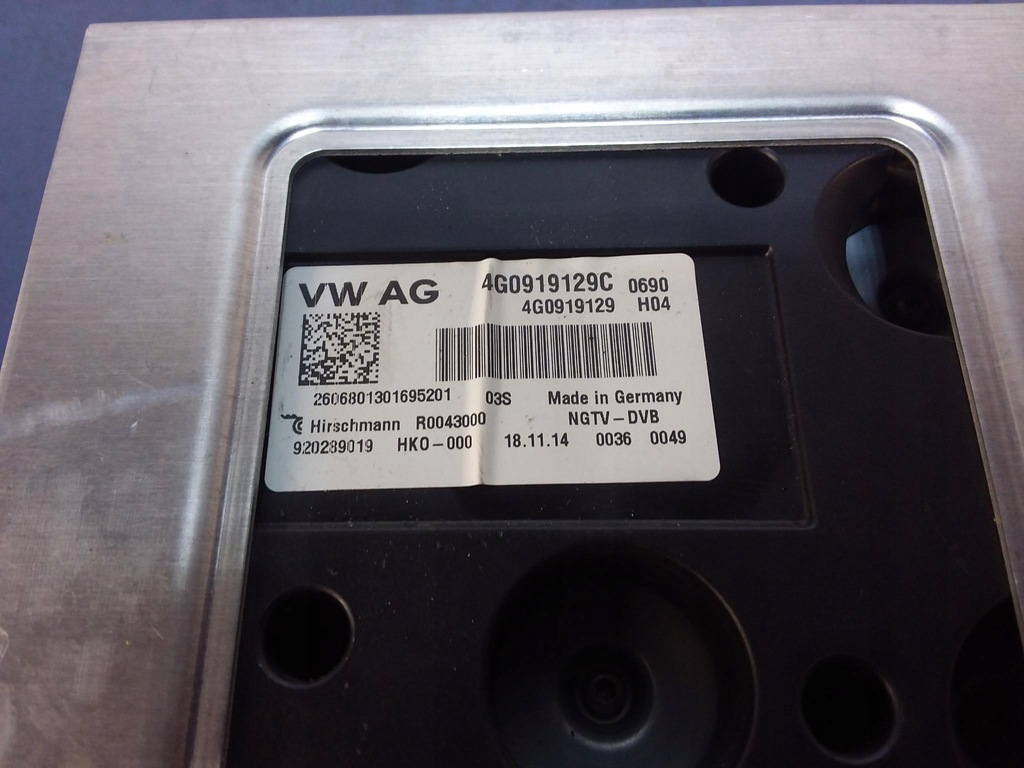 фото №4, Audi a8 d4 приймач тюнер tv 4g0919129c