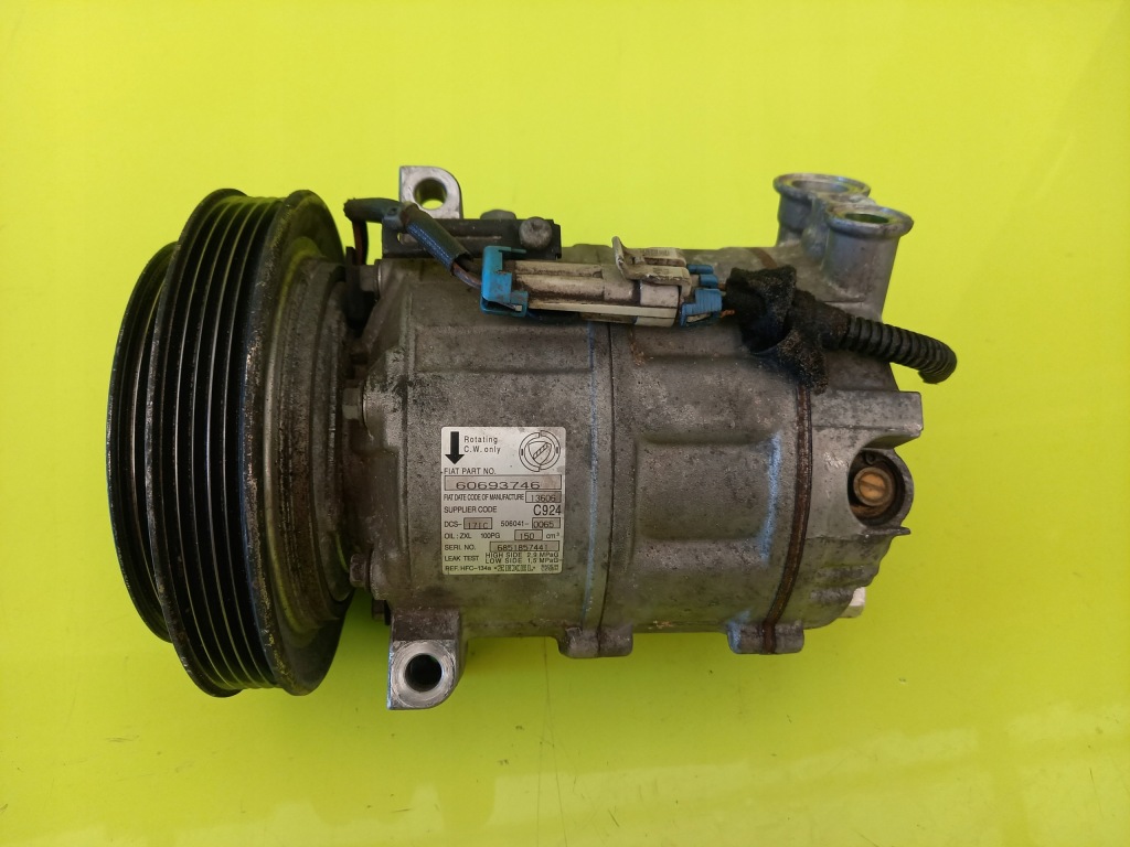 фото №1, Компрессор кондиционера 1.9 jts 60693746 alfa romeo 159 06r