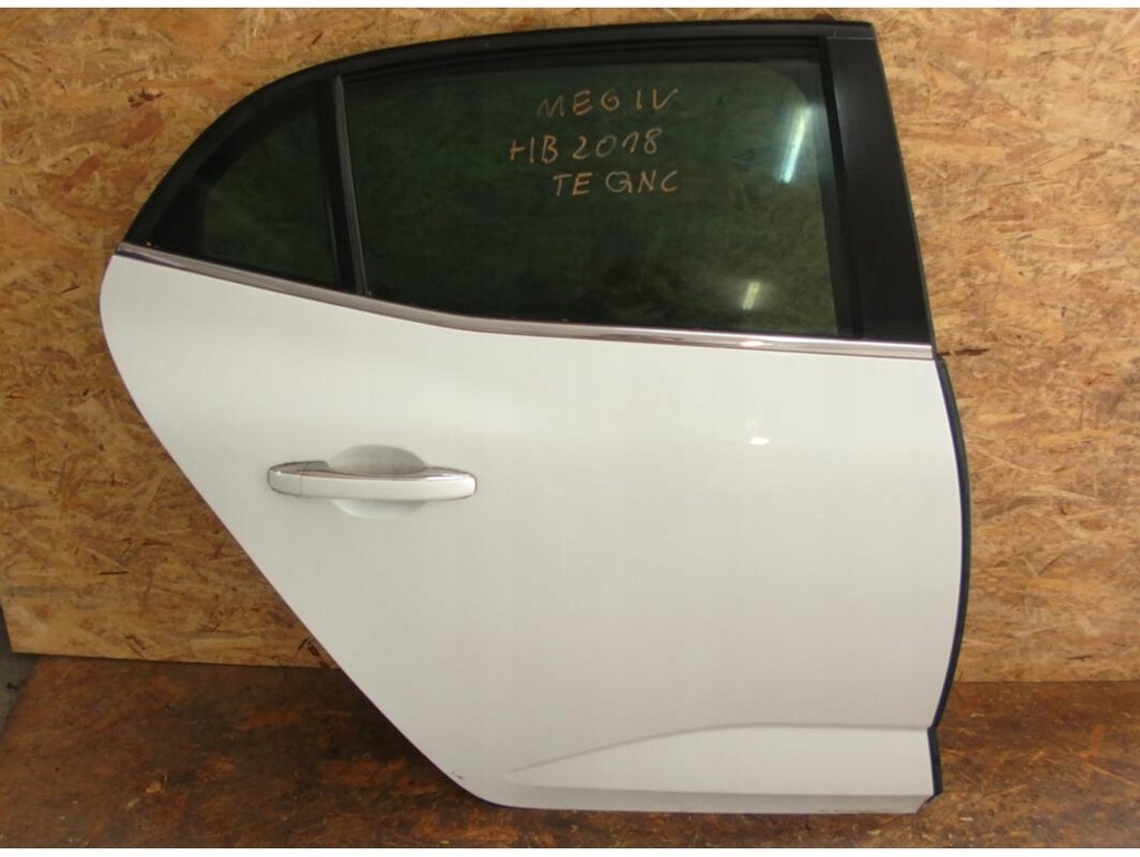 фото №1, Дверь правое задние задняя renault megane iv 4 htb teqnc qnc белый перламутр