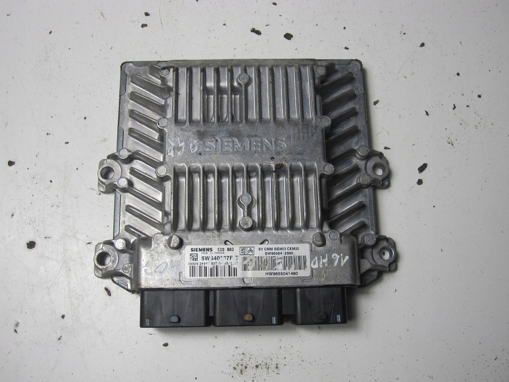 фото №1, Бортовий комп'ютер блок керування peugeot 407 1.6hdi 04r