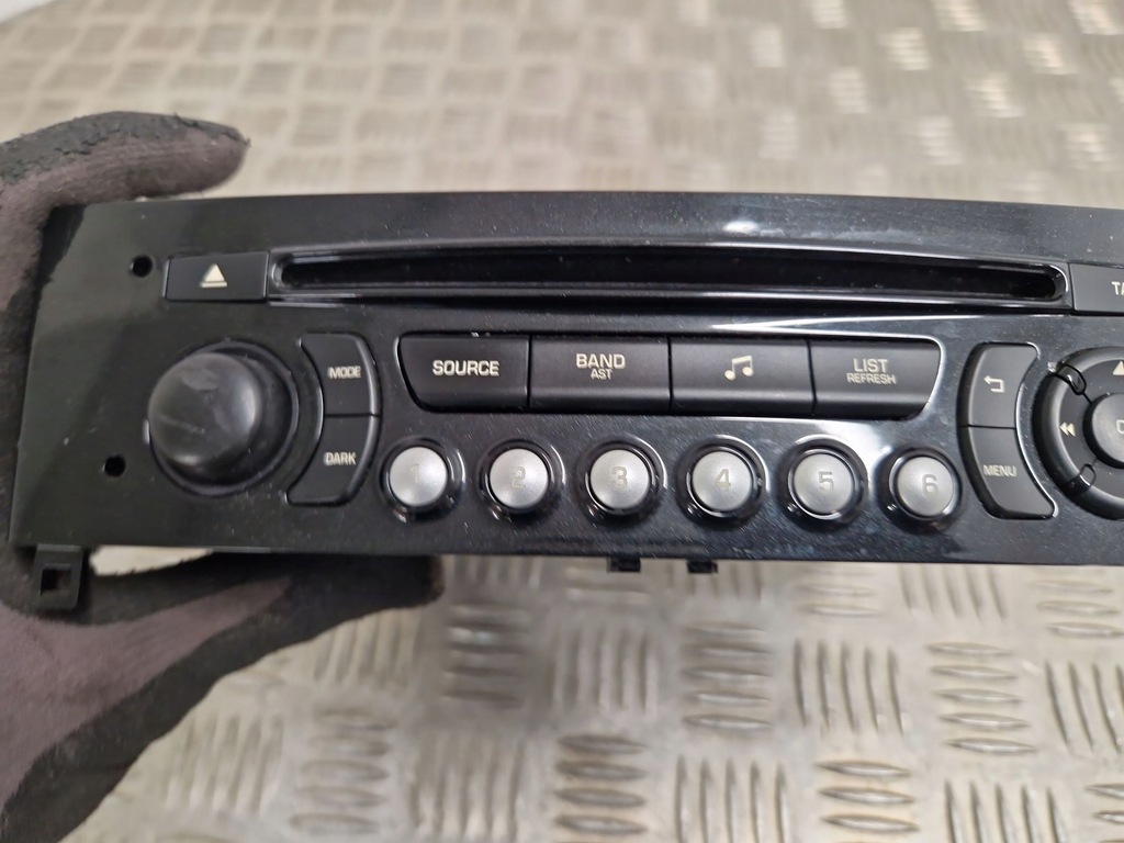 фото №10, Peugeot rcz 2013 панель / радиопроигрыватель cd/dvd/gps