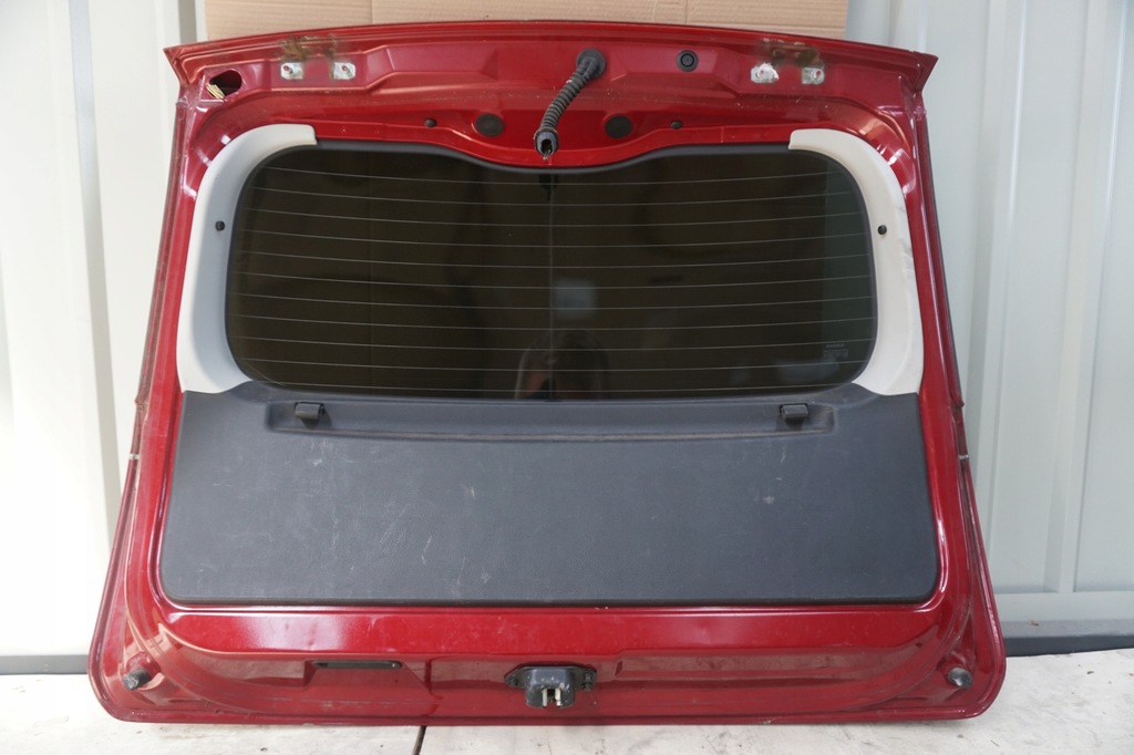 фото №9, Nissan note e11 lift кришка багажника багажника a32 2011rok скло czerwona