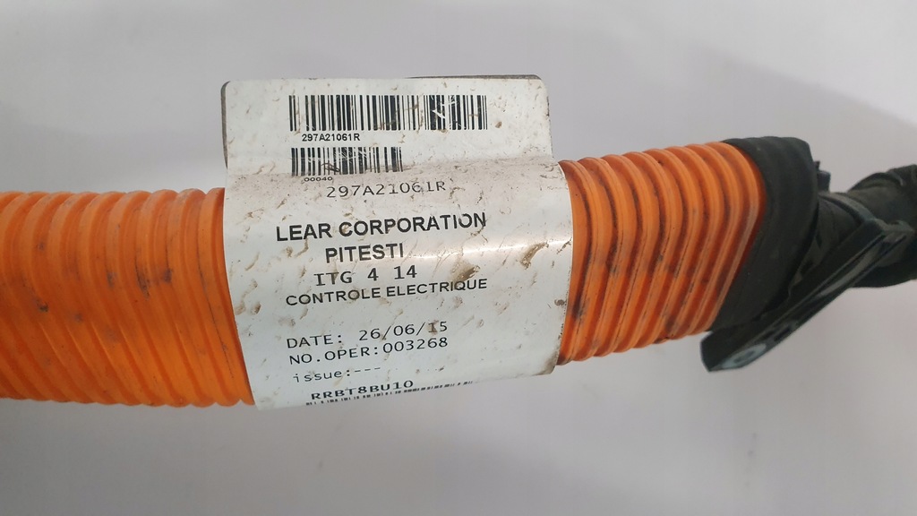 фото №2, Шланг кабель электропроводка двигателя renault zoe 13-