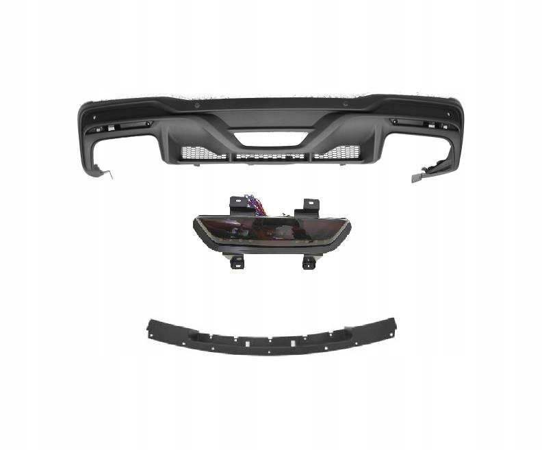 фото №1, Спойлер бампера do ford mustang 2024-