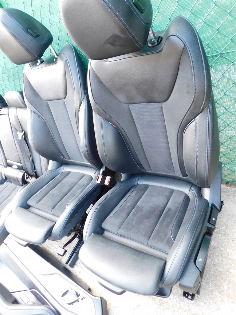 фото №7, Сидіння сидіння обшивки bmw 4 i4 g26 m-pakiet комплект салону шкіряний