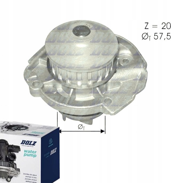 фото №1, Насос wody dolz do fiat siena 1.2