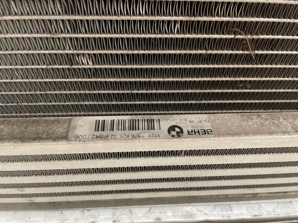 фото №14, Радіатор wody кондиціонера вентилятор комплект bmw f01 f02 4.4 n63