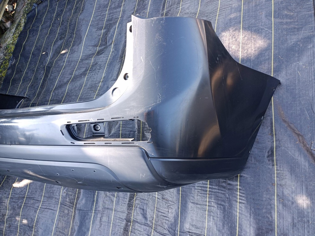 фото №11, Mitsubishi outlander iii 12-15 бампер задня задній na wpinane накладки