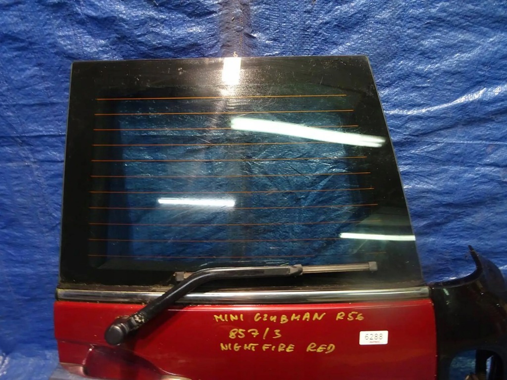 фото №4, Дверь правое задняя mini one - cooper coupe r55 clubman 857/3 ночь fire red