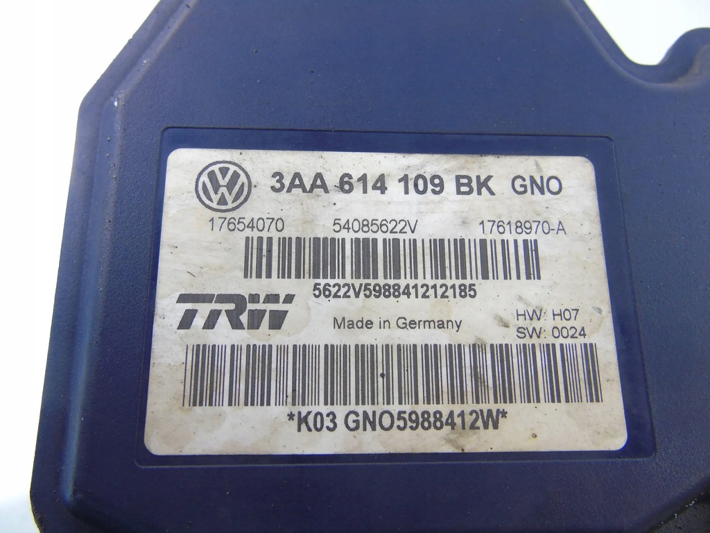 фото №7, Насос abs vw passat b7 3aa614109bk