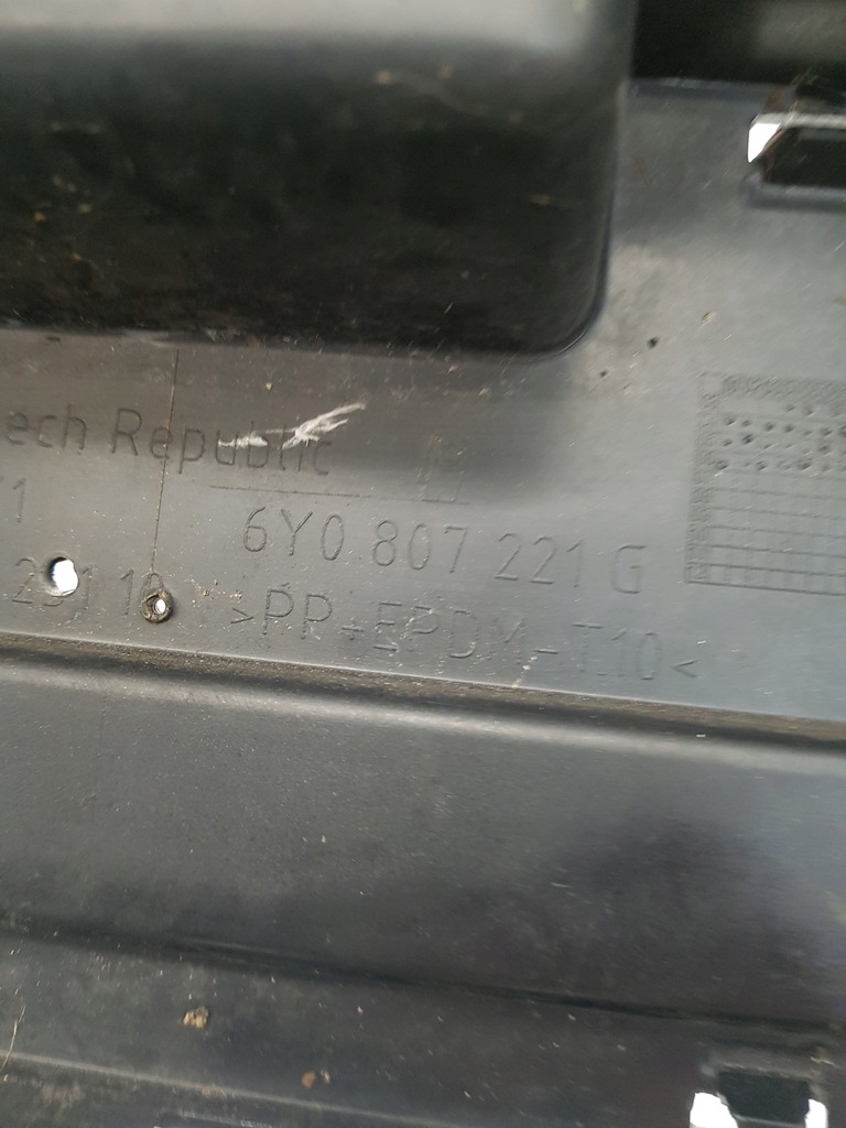 фото №7, Бампер перед передний skoda fabia 1 6y0807221g rs sport