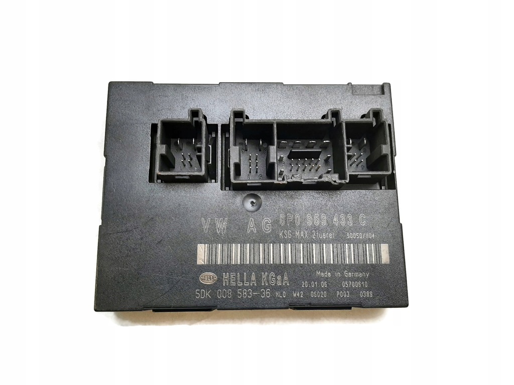 фото №1, Audi a3 8p модуль комфорта 8p0959433c