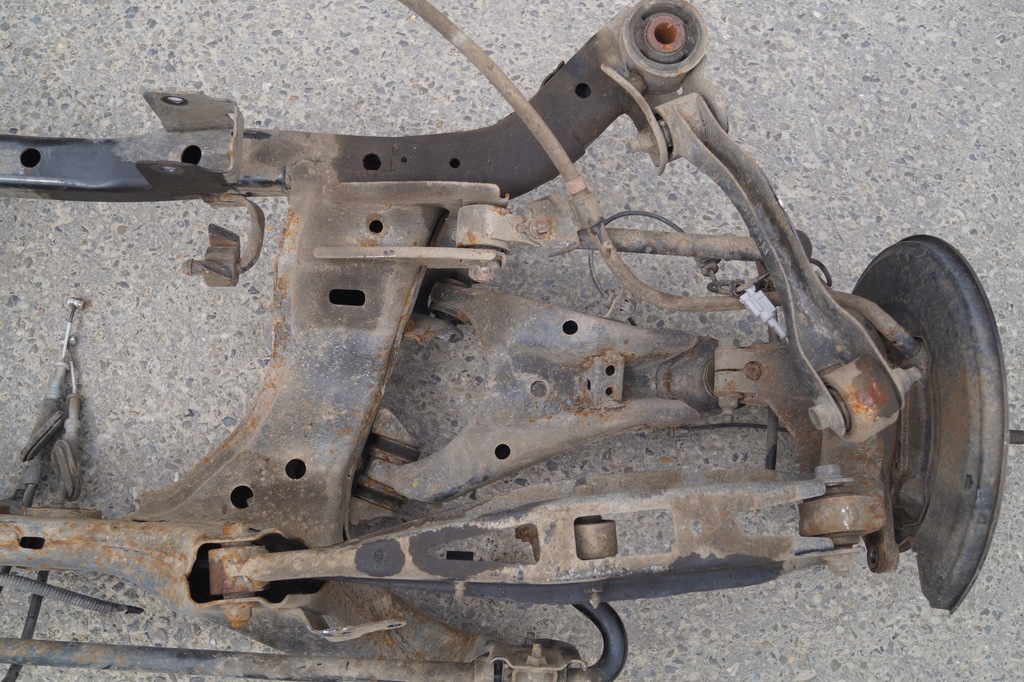 фото №16, Балка подрамник подрамник oś задняя subaru wrx sti 2.5b 14-17