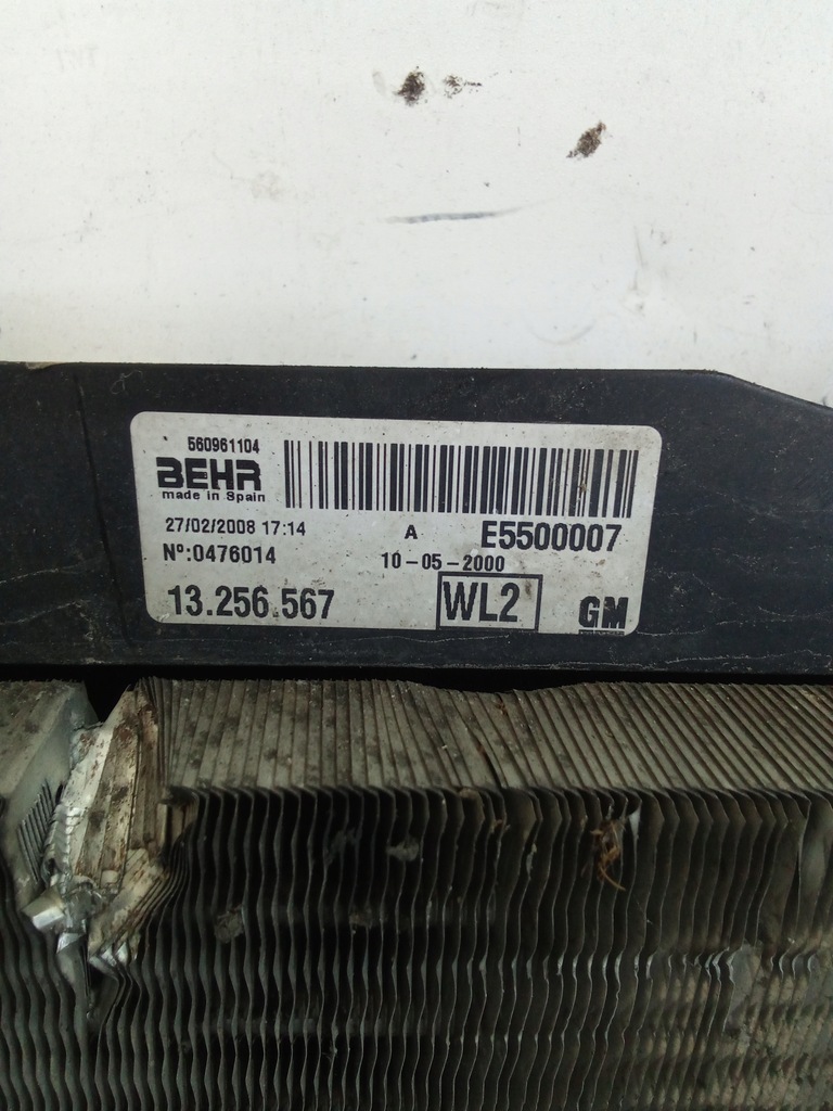 фото №6, I298 комплект радиатор opel corsa d 1.2b