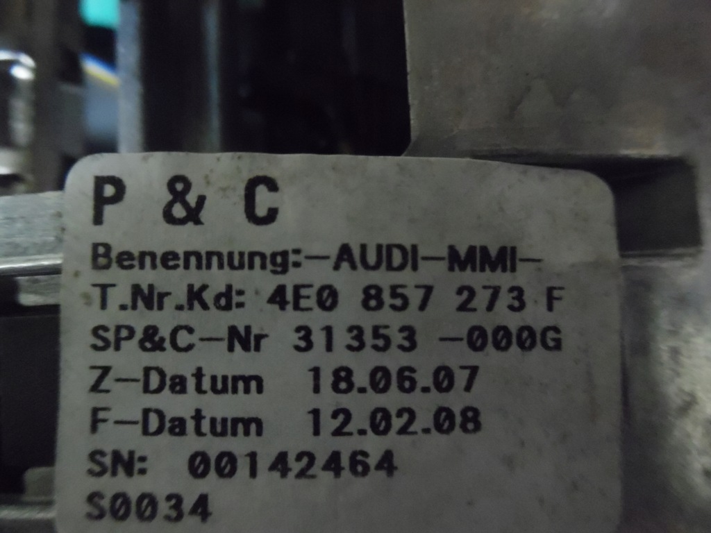 фото №10, Audi a8 d3 подъемник дисплей 4e0857273f 4e0919603k