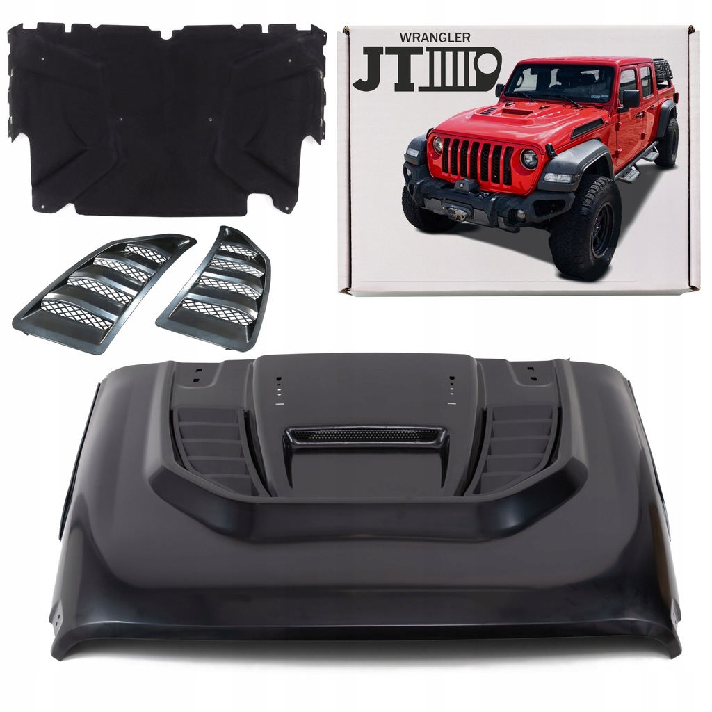 фото №1, Jeep wrangler jl капот вентильована overtread