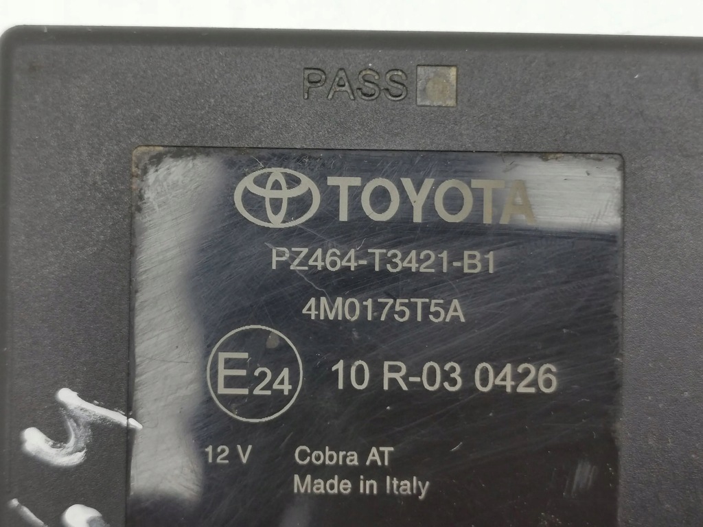 фото №7, Toyota avensis t250 2008 блок керування / модуль паркування pdc