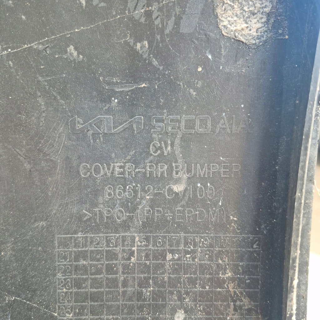 фото №12, Kia ev6 21- бампер задня задній 4xpdc 86671-cv100