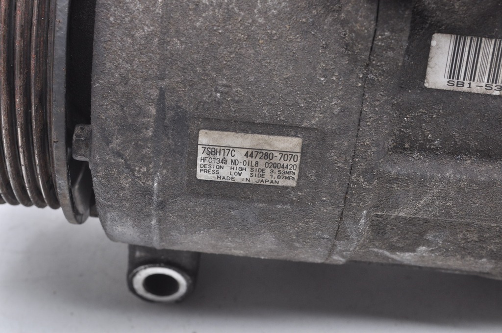 фото №6, Ford c-max mk2 1.6 tdci компрессор кондиционера 447280-7070