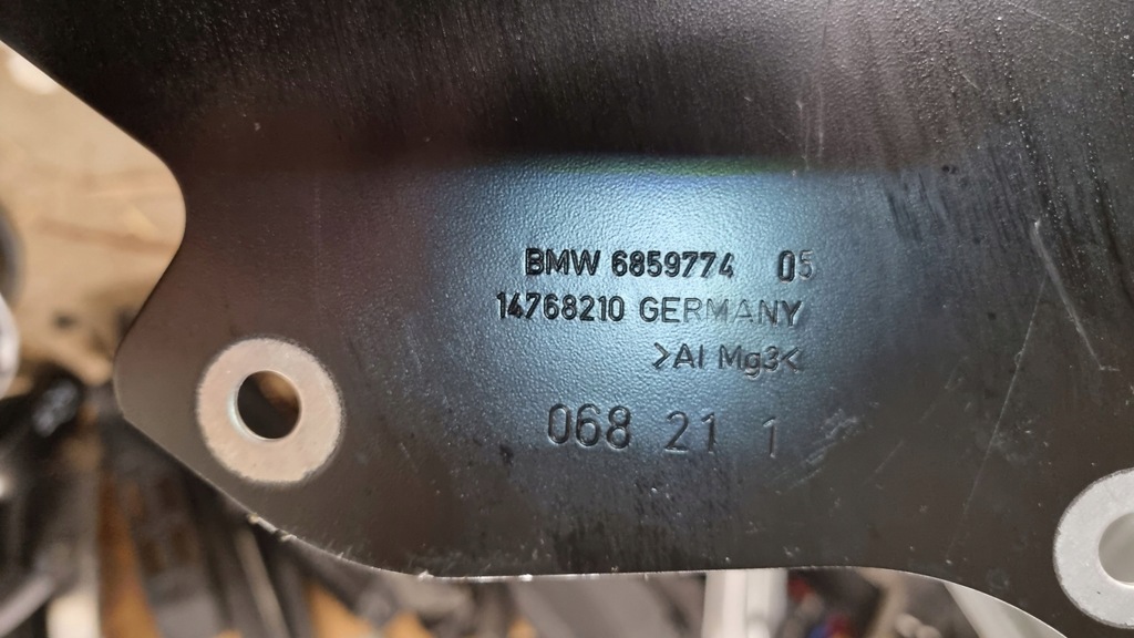 фото №12, Підсилювач балка нижня задня pod двигун bmw i3 13-