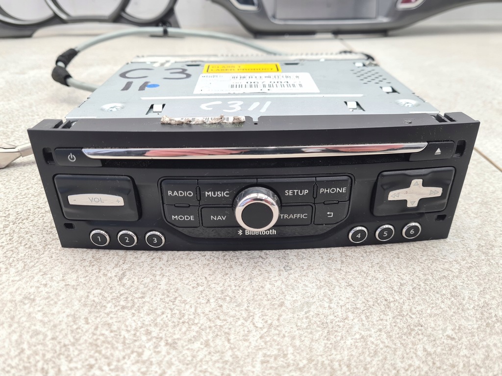 фото №10, Citroen c3 ii навигация комплект 98067084xt