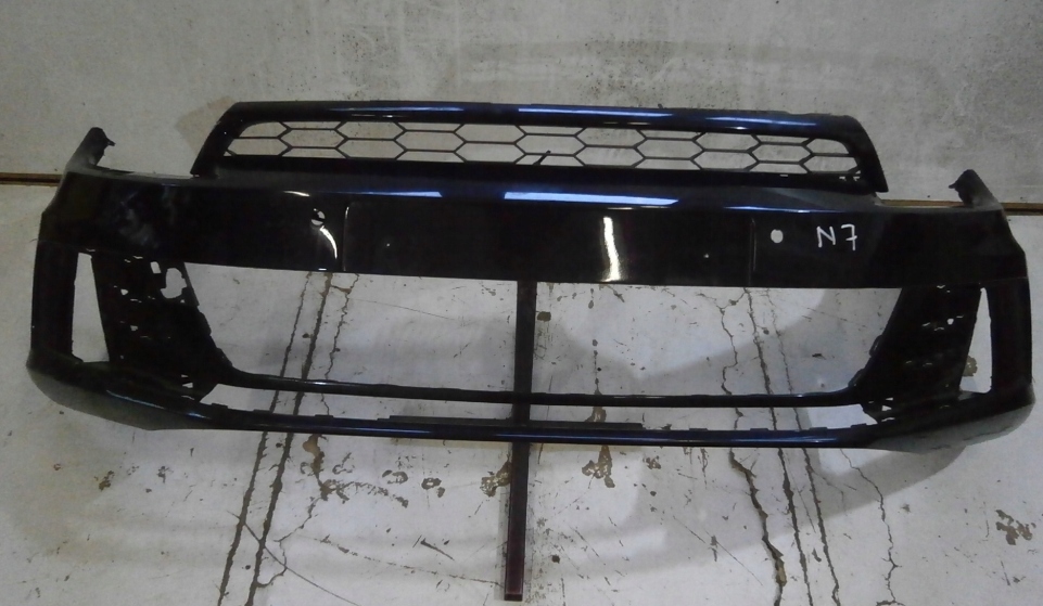 фото №1, Бампер решётка радиатора vw scirocco lift r-line 13+ перед n7