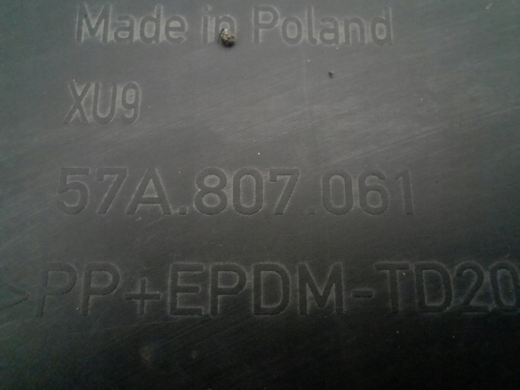 фото №15, Skoda karoq 17- бампер спойлер перед передний 57a807061